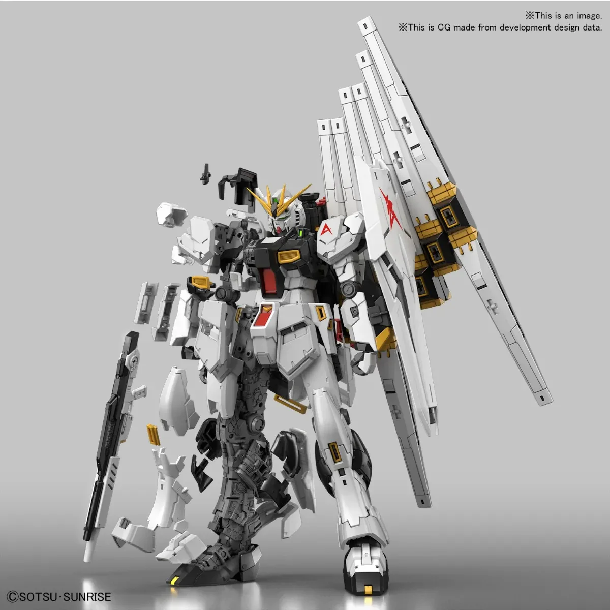 Bandai RG #32 1/144 RX-93 Nu Gundam Model Kit - Image 12