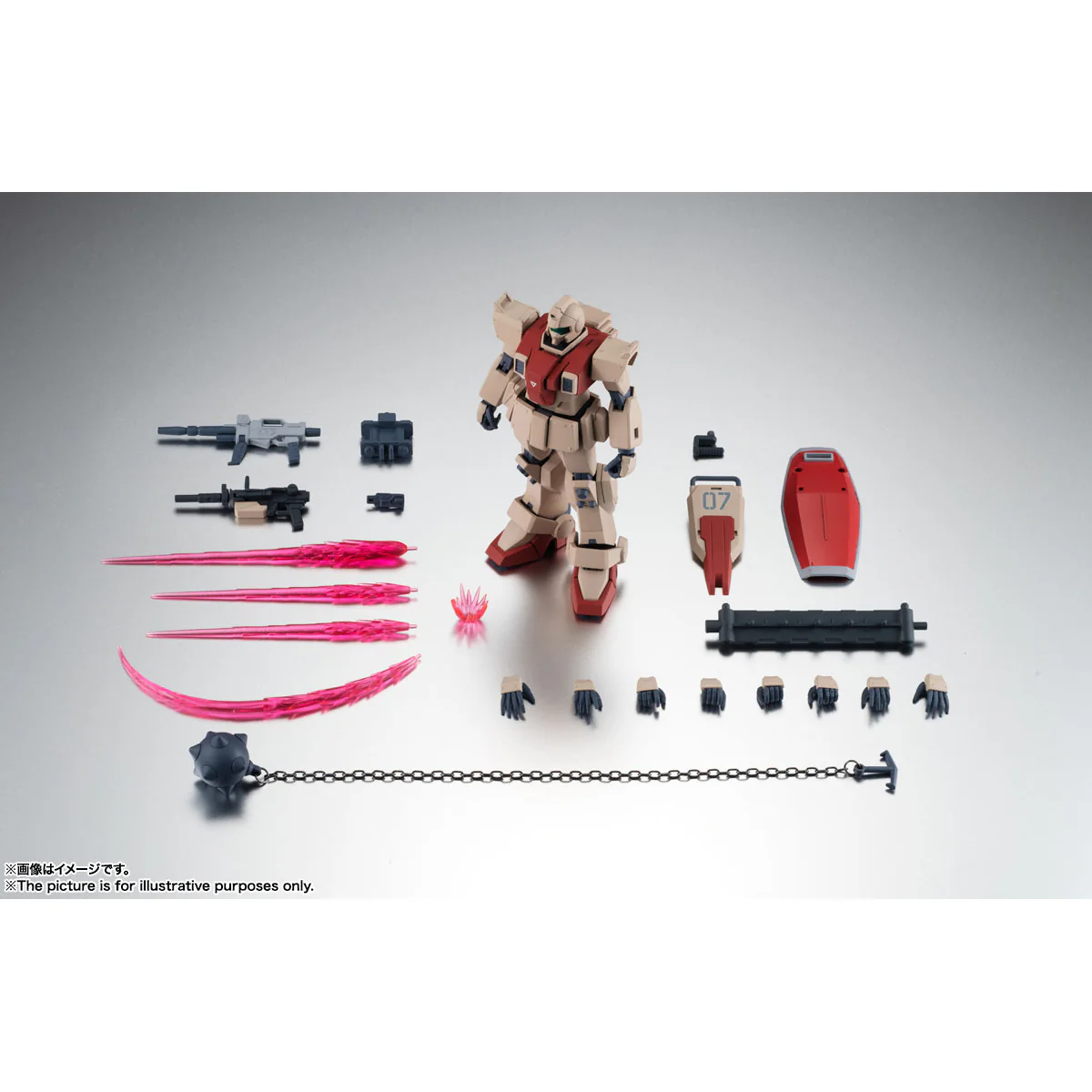 Bandai Robot Spirits <SIDE MS> RGM-79(G) GM Ground Type ver. A.N.I.M.E Action Figure - Image 12