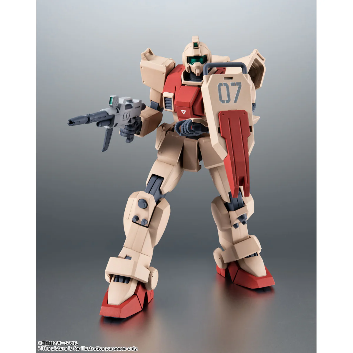 Bandai Robot Spirits <SIDE MS> RGM-79(G) GM Ground Type ver. A.N.I.M.E Action Figure - Image 6