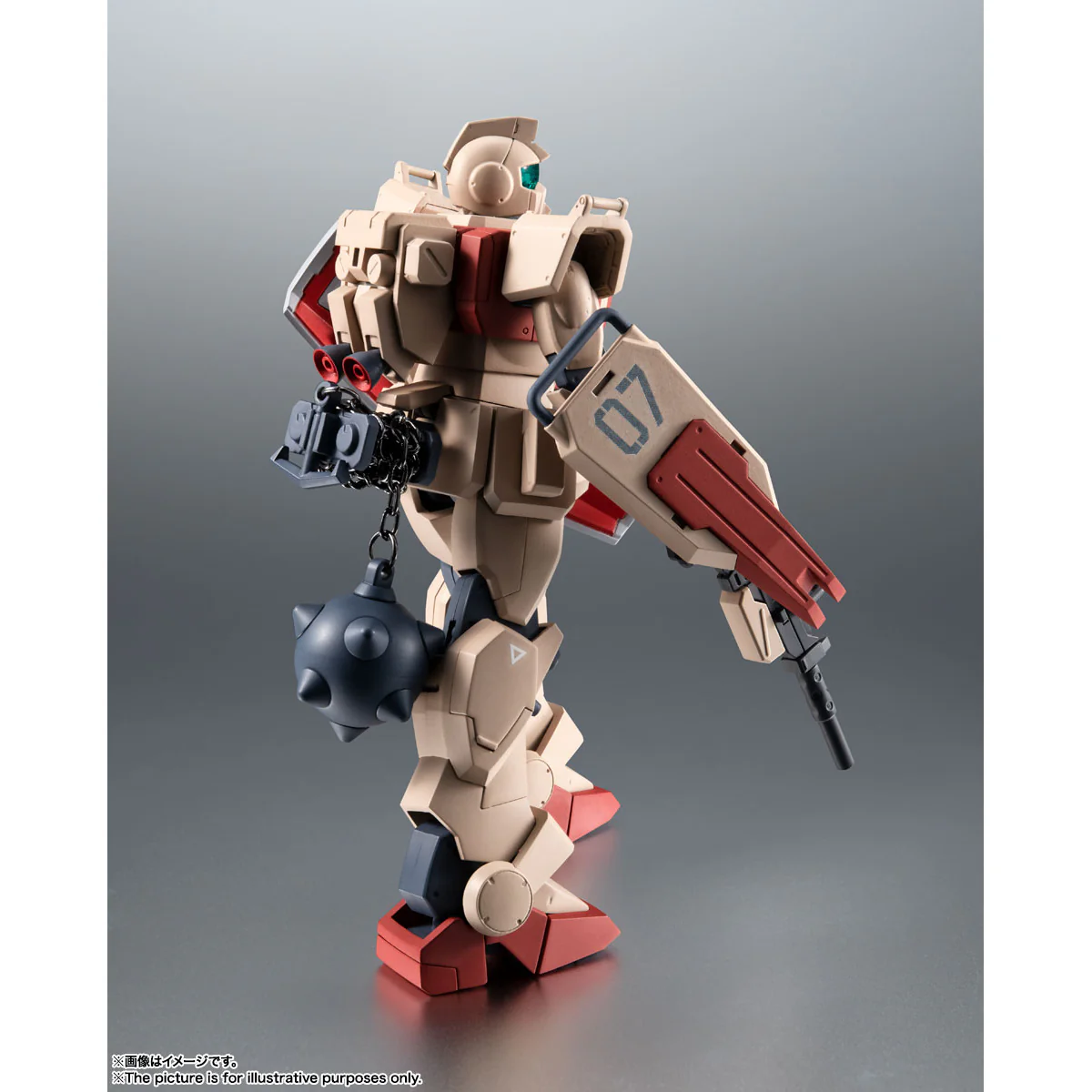 Bandai Robot Spirits <SIDE MS> RGM-79(G) GM Ground Type ver. A.N.I.M.E Action Figure - Image 8
