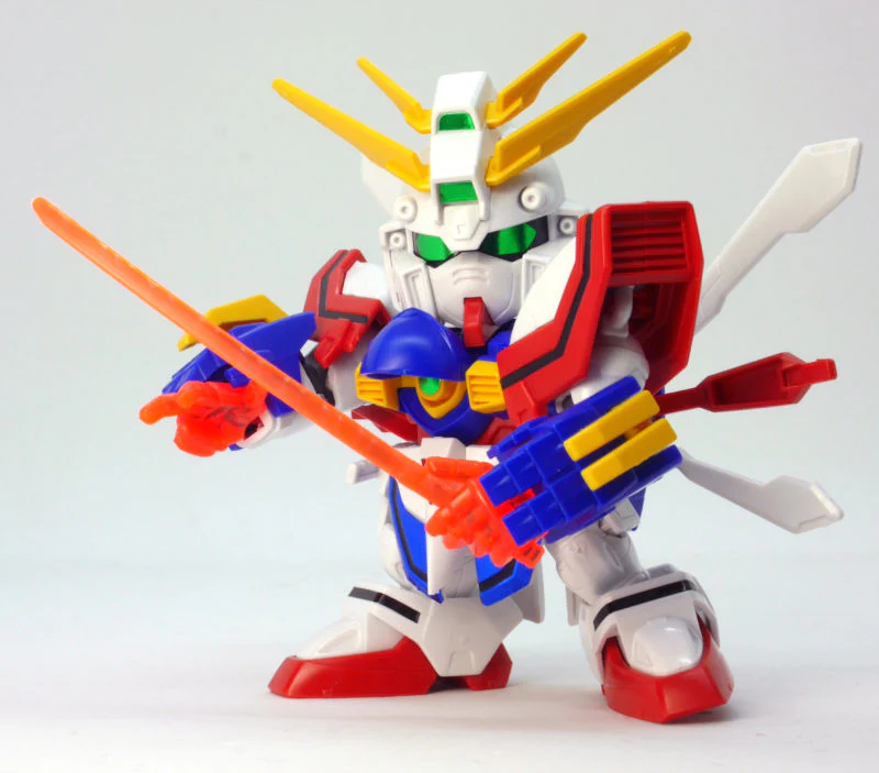 Bandai SD Gundam BB Senshi GF13-01NJ II G Gundam Model Kit - Image 4