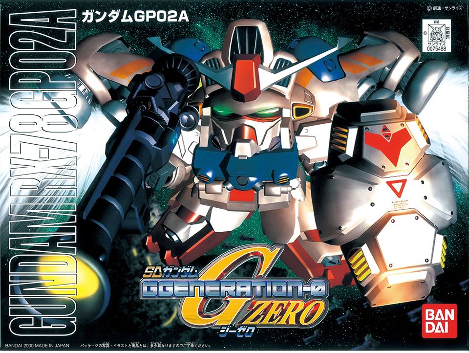 Bandai SD Gundam BB Senshi Gundam RX-78GP02A Model Kit - Image 2