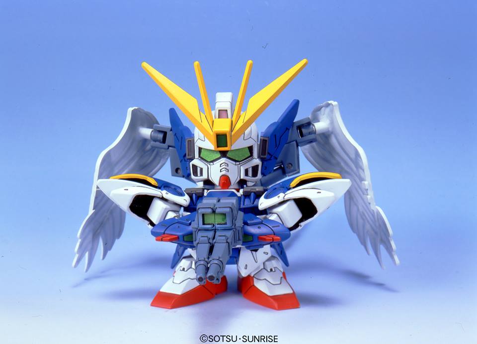 Bandai SD Gundam BB Senshi XXXG-00W0 W Gundam Zero Custom Model Kit - Image 2