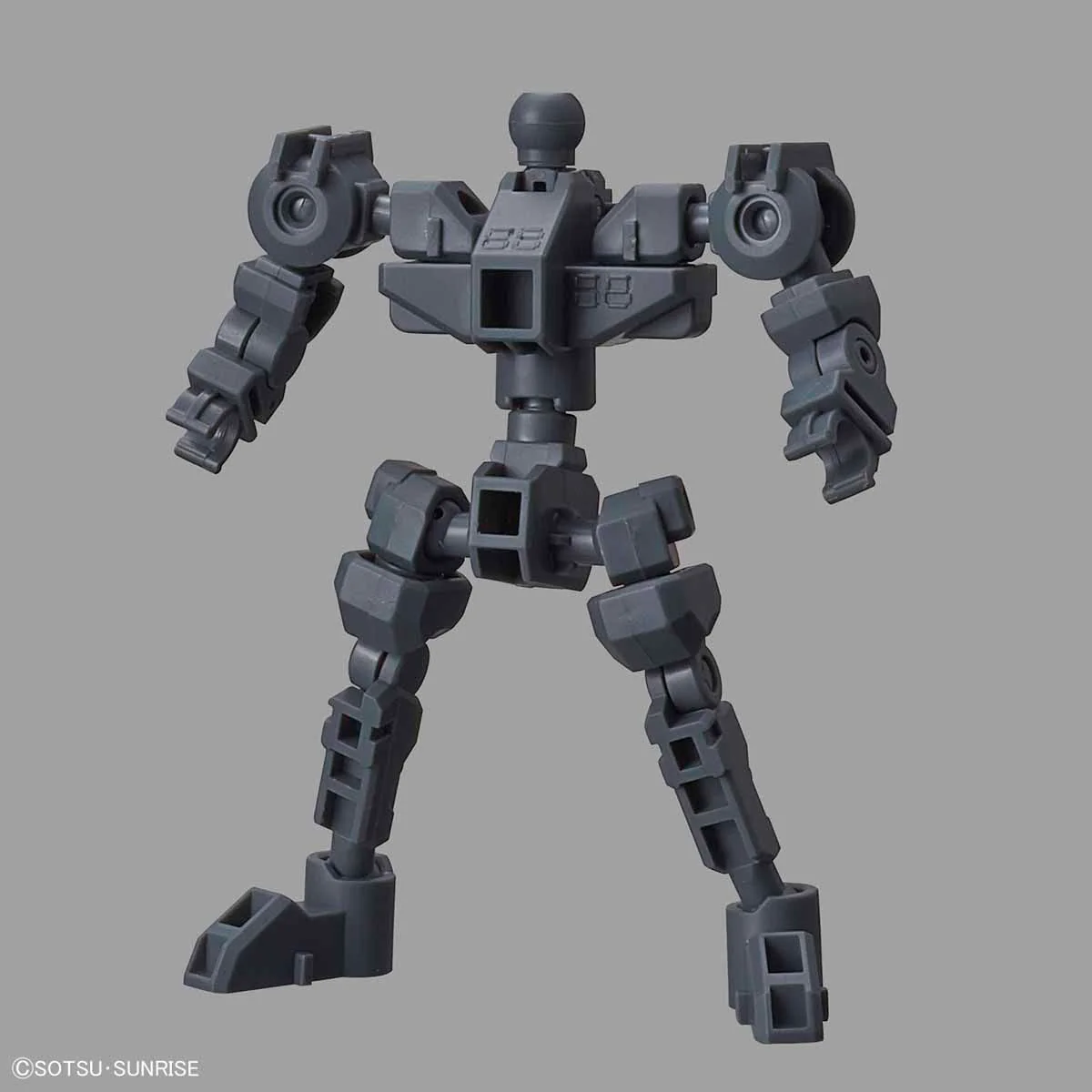 Bandai SDCS SD Gundam Cross Silhouette Frame (Gray) - Image 2