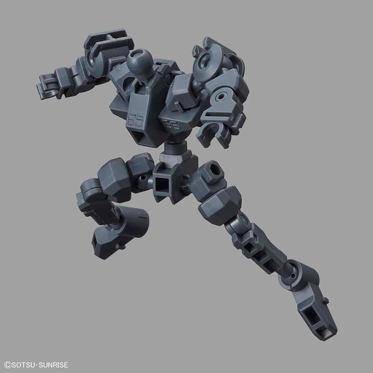 Bandai SDCS SD Gundam Cross Silhouette Frame (Gray) - Image 3
