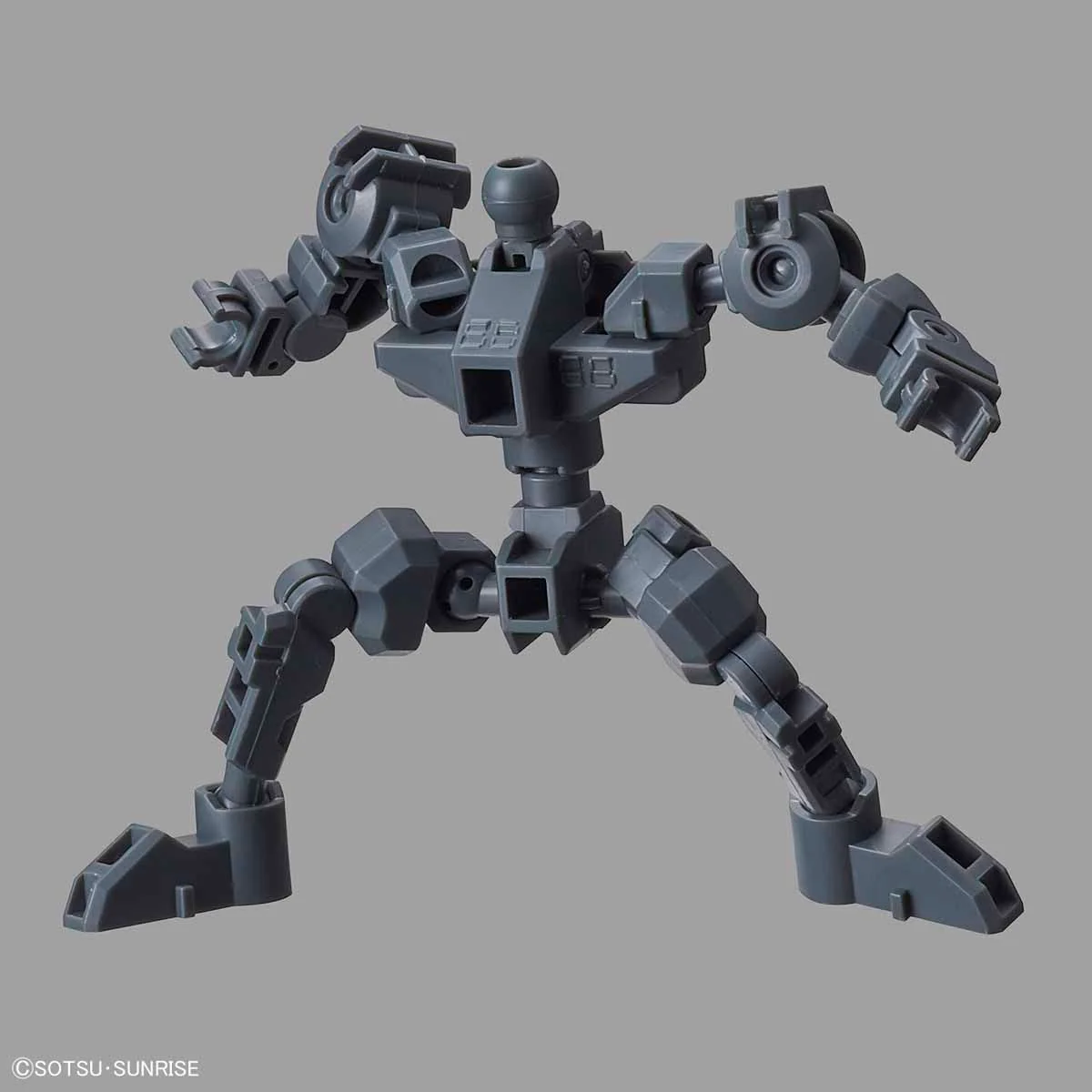 Bandai SDCS SD Gundam Cross Silhouette Frame (Gray) - Image 4