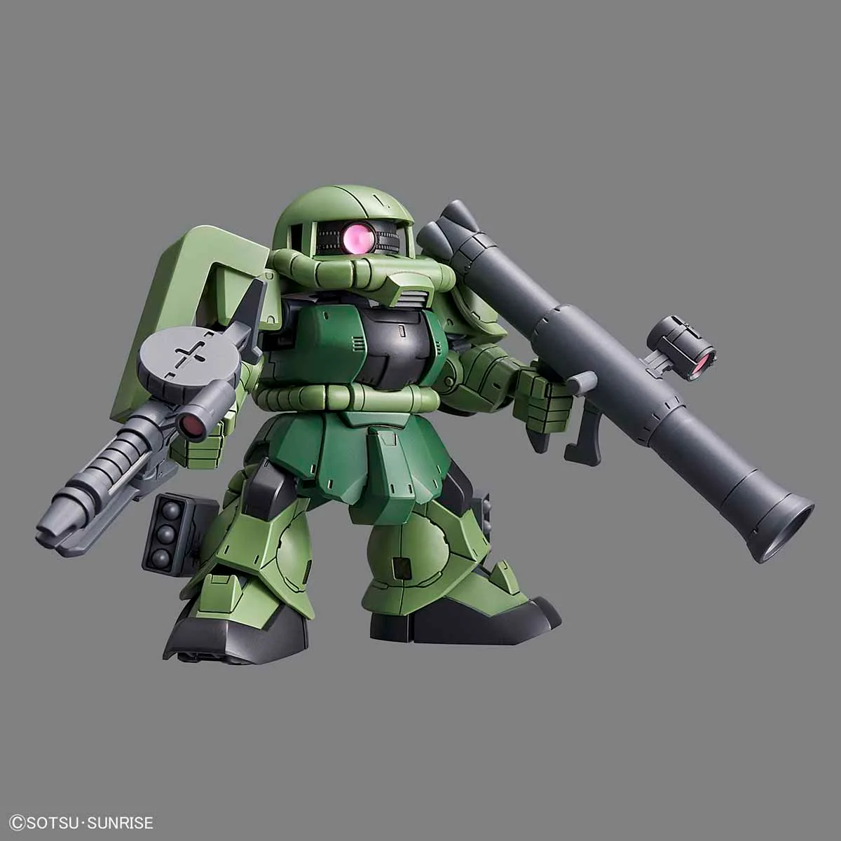Bandai SD Gundam Cross Silhouette Zaku II Model Kit - Image 4