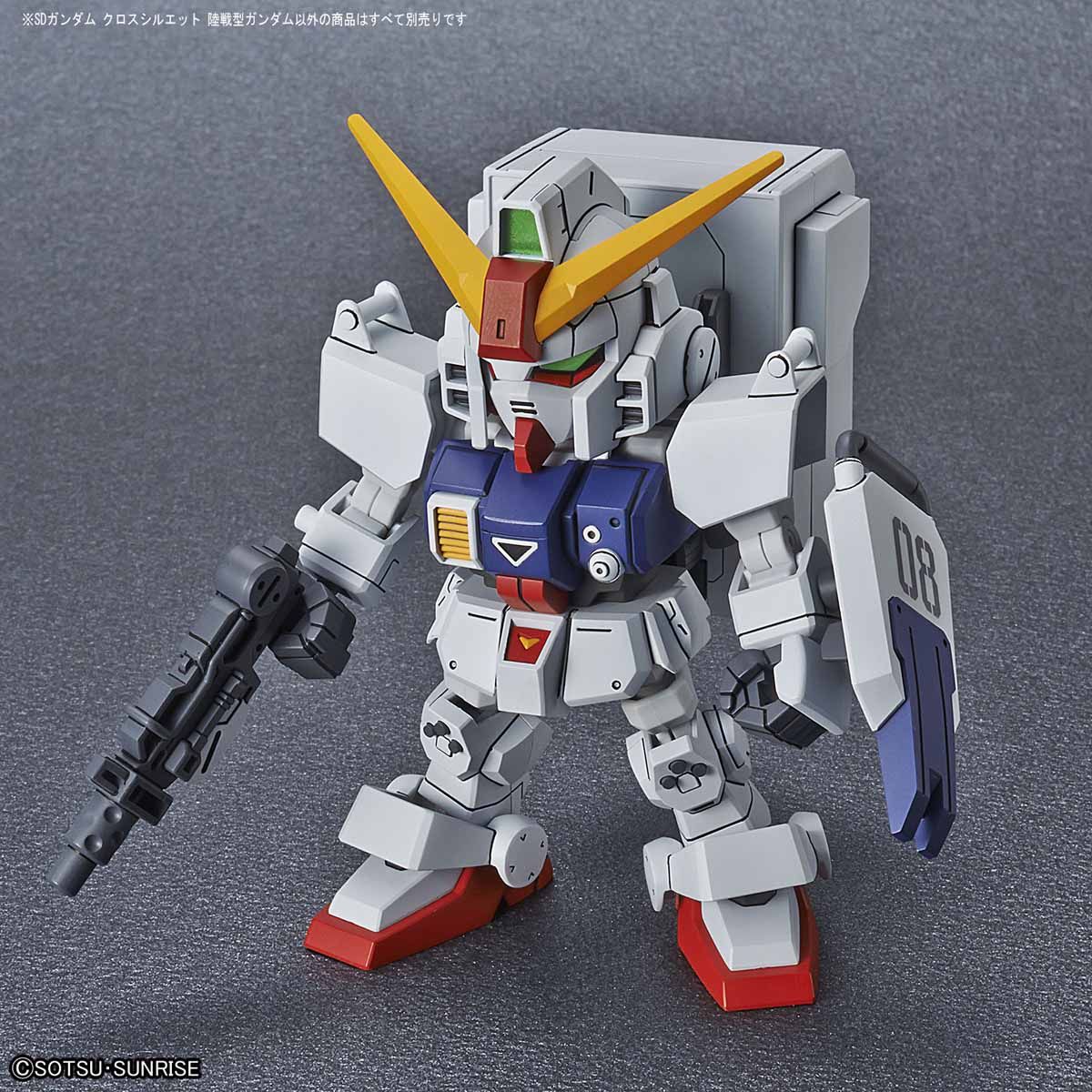 Bandai SDCS Gundam Cross Silhouette Ground Gundam Model Kit - Image 10