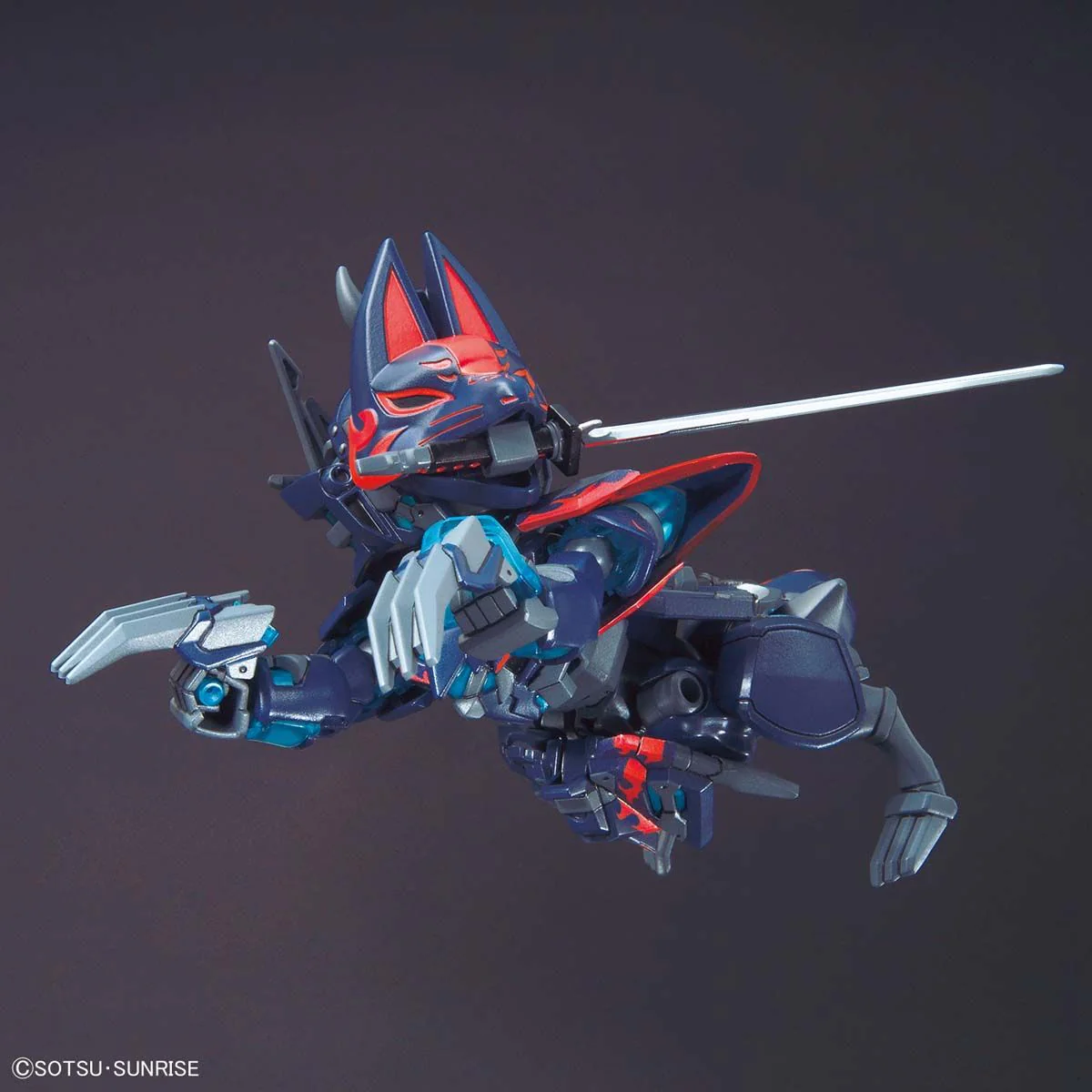 Bandai SDW Heroes Sasuke Delta Gundam Model Kit - Image 4
