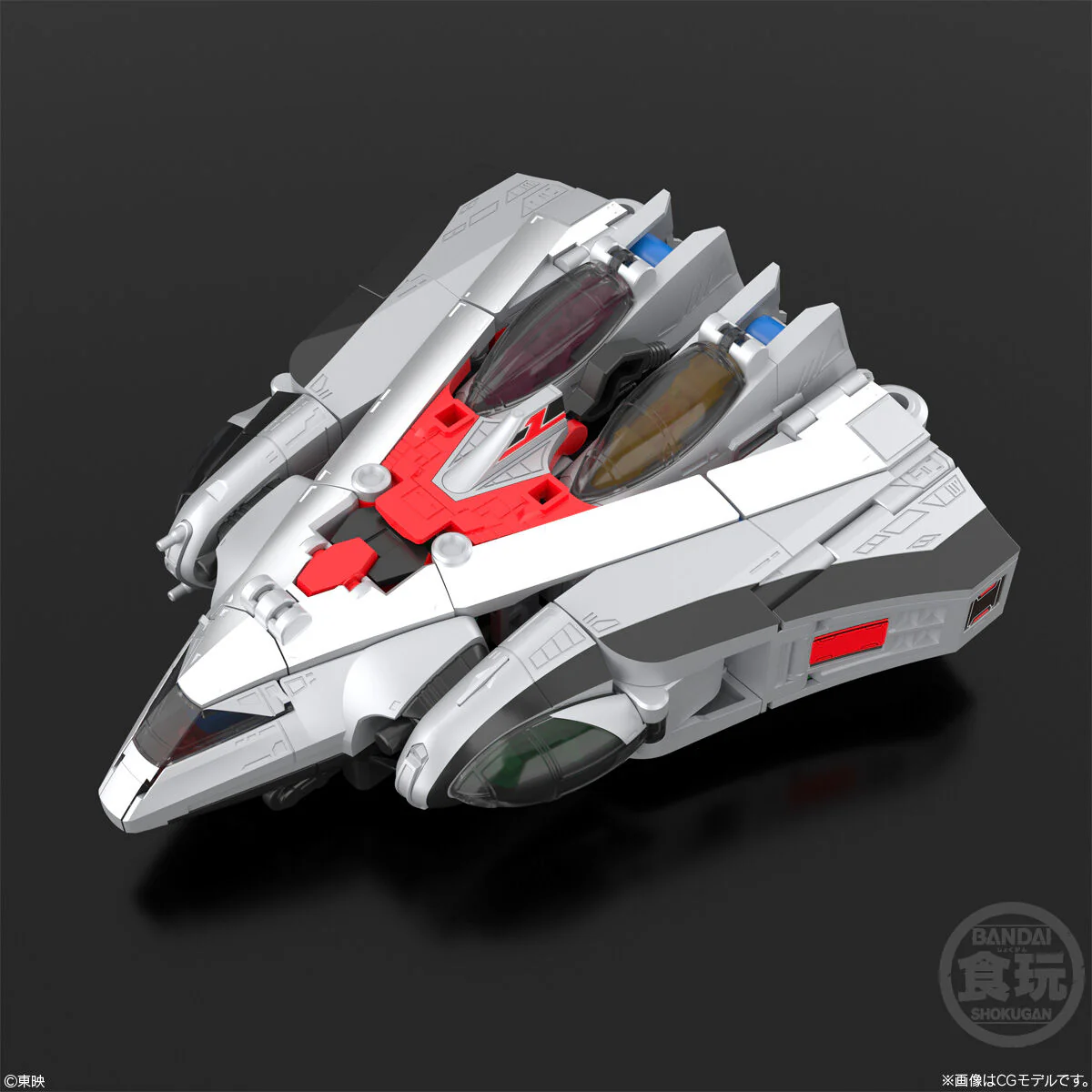 Bandai SMP [SHOKUGAN MODELING PROJECT] Mirai Sentai Timeranger 3D Formation Time Robo Model Kit - Image 10
