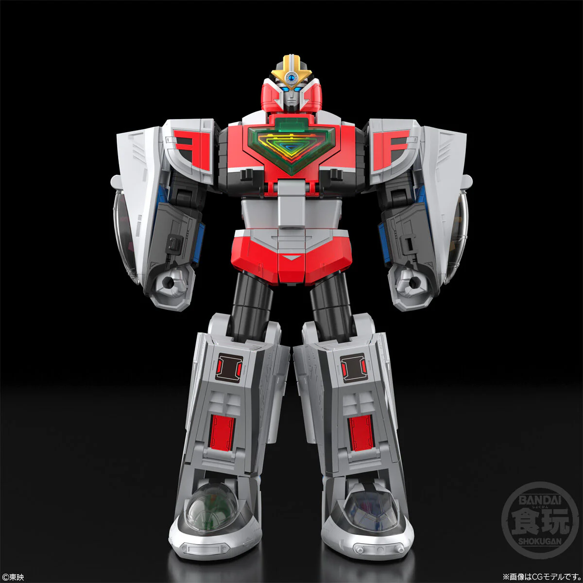 Bandai SMP [SHOKUGAN MODELING PROJECT] Mirai Sentai Timeranger 3D Formation Time Robo Model Kit - Image 4