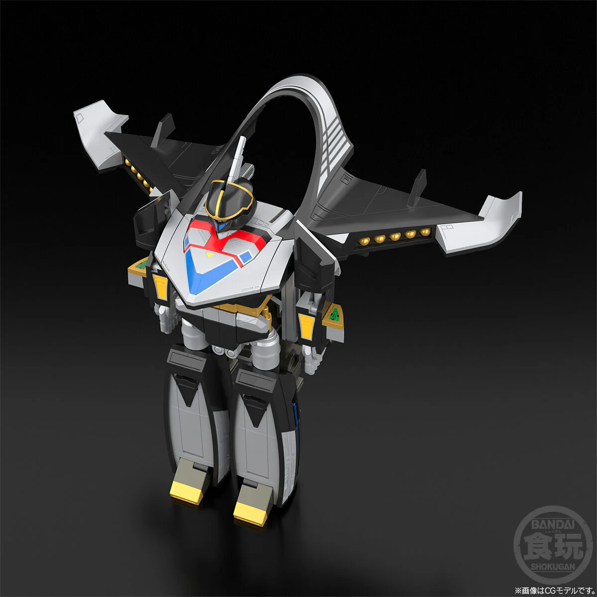 Bandai SMP [SHOKUGAN MODELING PROJECT] Mirai Sentai Timeranger Delta Formation Time Shadow Model Kit - Image 3