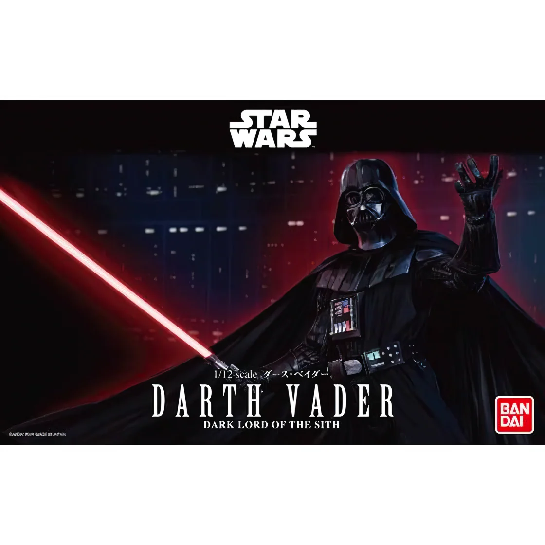 Bandai Star Wars Character Line 1/12 Darth Vader Model Kit - Image 3