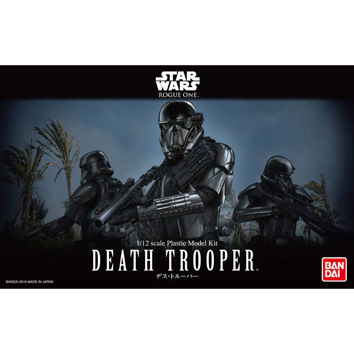 Bandai Star Wars Character Line 1/12 Death Trooper Model Kit - Image 5