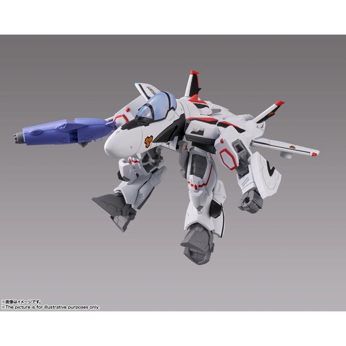 Bandai Tamashii Nation Tiny Session VF-25F Messiah Valkyrie (Alto Use) With Sheryl Action Figure - Image 6