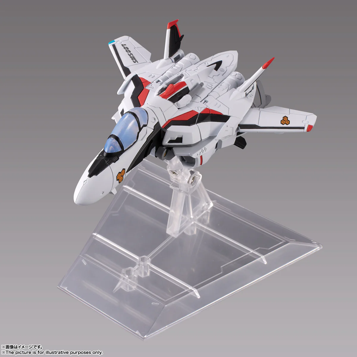 Bandai Tamashii Nation Tiny Session VF-25F Messiah Valkyrie (Alto Use) With Sheryl Action Figure - Image 7