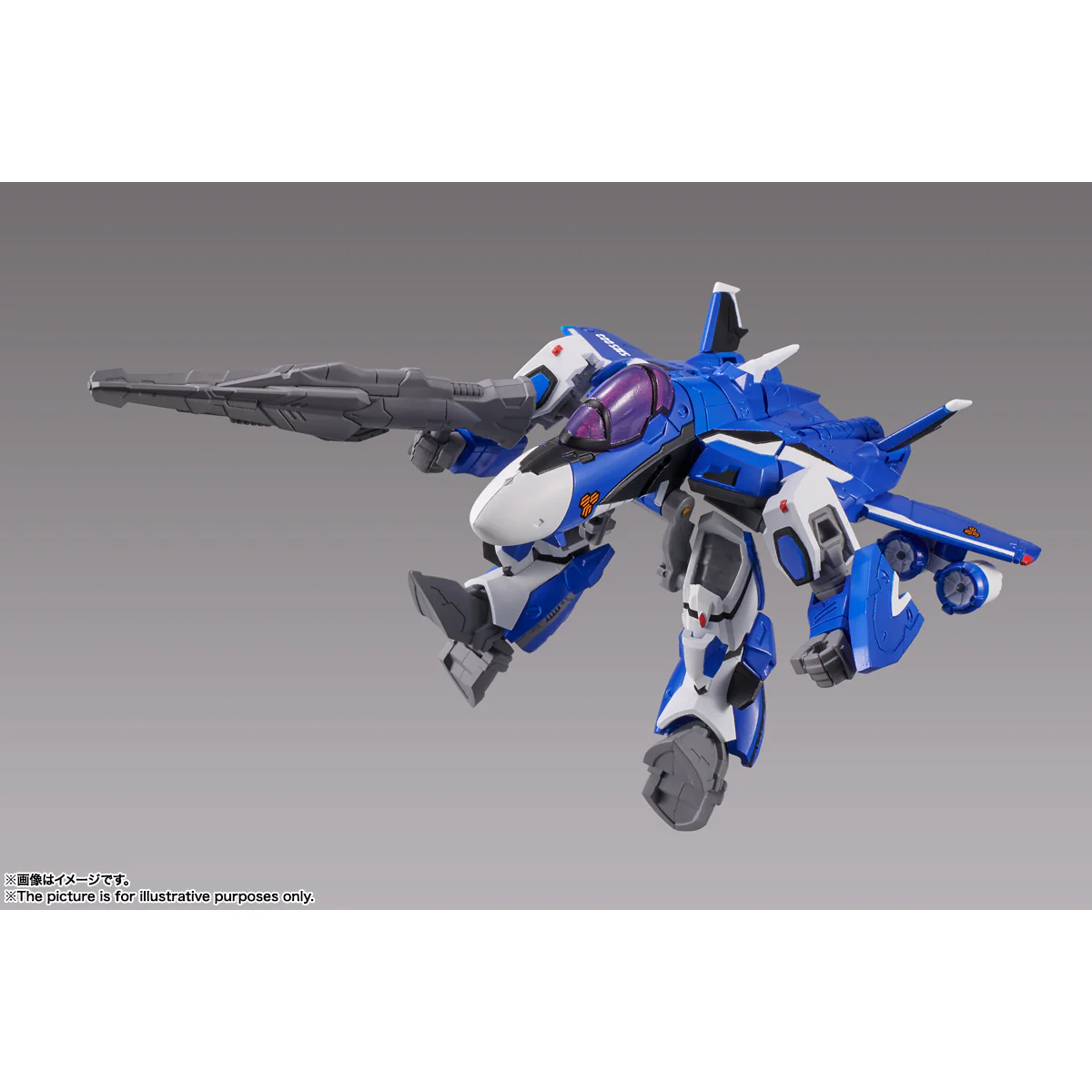 Bandai Tamashii Nation Tiny Session VF-25G Messiah Valkyrie (Michael Use) With Ranka Action Figure - Image 5