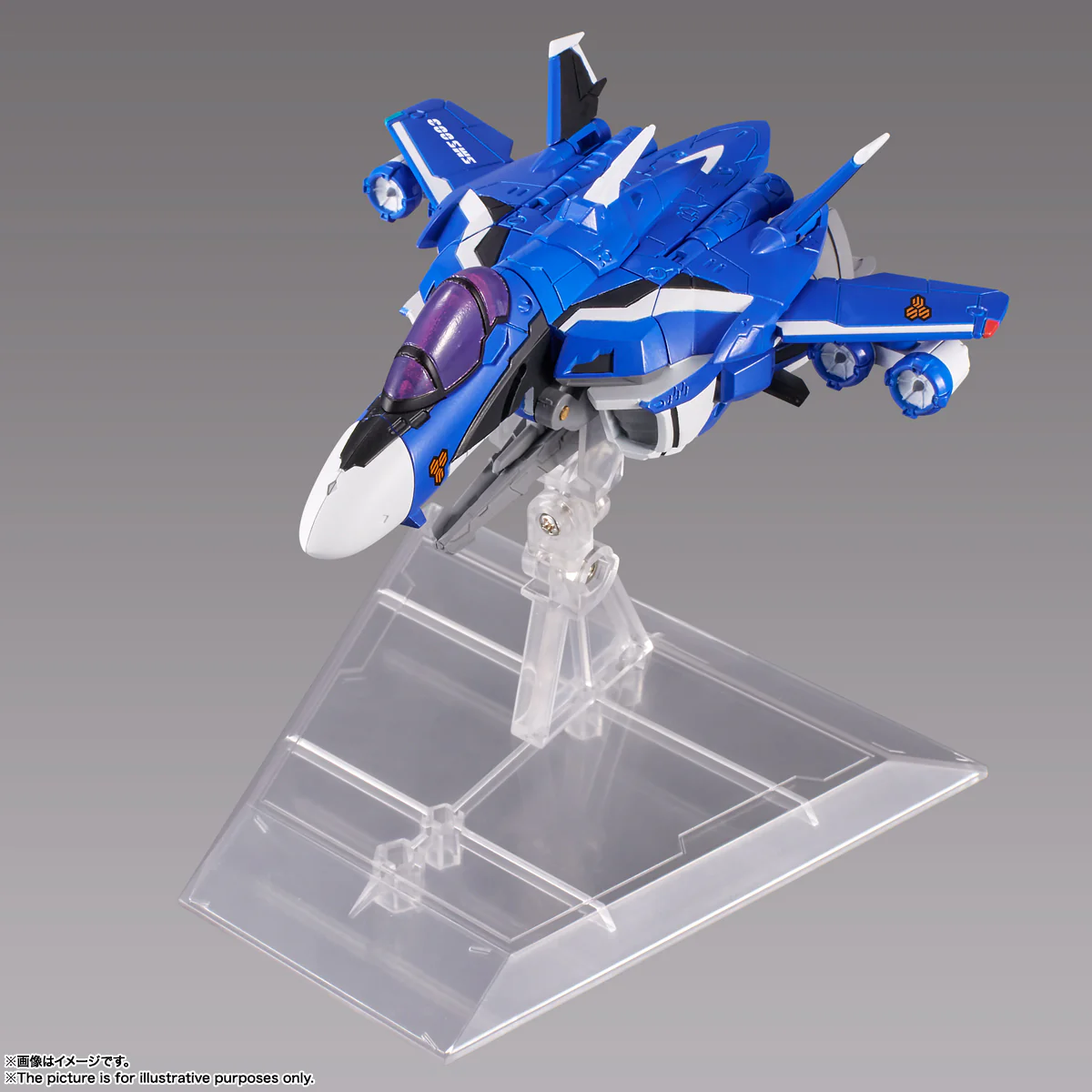 Bandai Tamashii Nation Tiny Session VF-25G Messiah Valkyrie (Michael Use) With Ranka Action Figure - Image 6
