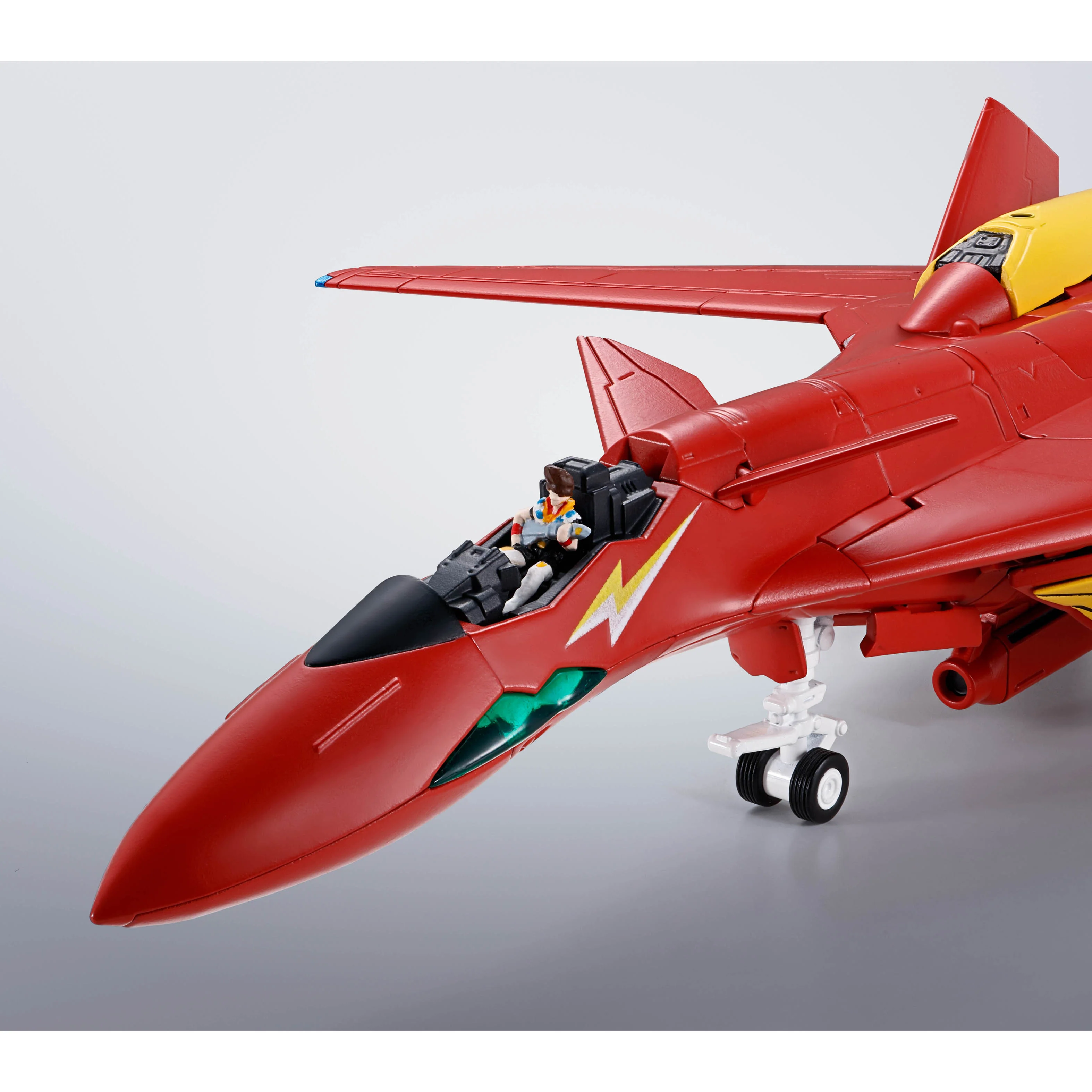 Bandai Tamashii Nations Hi-Metal R VF-19 Custom Fire Valkyrie Action Figure - Image 7