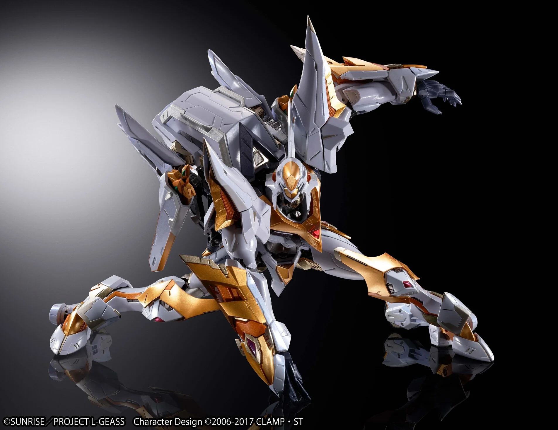 Bandai Tamashii Nations Metal Build Dragon Scale Code Geass: Lelouch of the Rebellion R2 Lancelot Albion Action Figure - Image 5