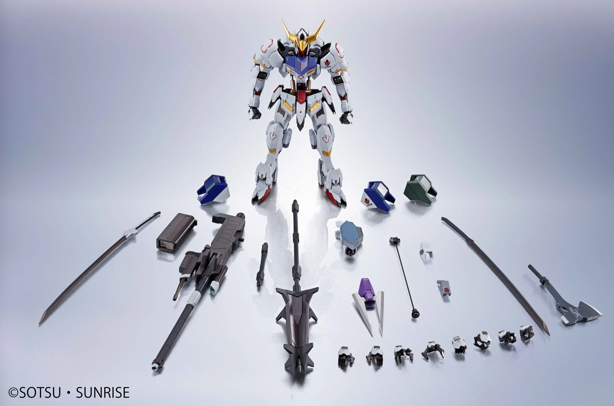 Bandai Tamashii Nations Metal Robot Spirits  <Side Ms> Gundam Barbatos (1st～4th Form) Action Figure - Image 15