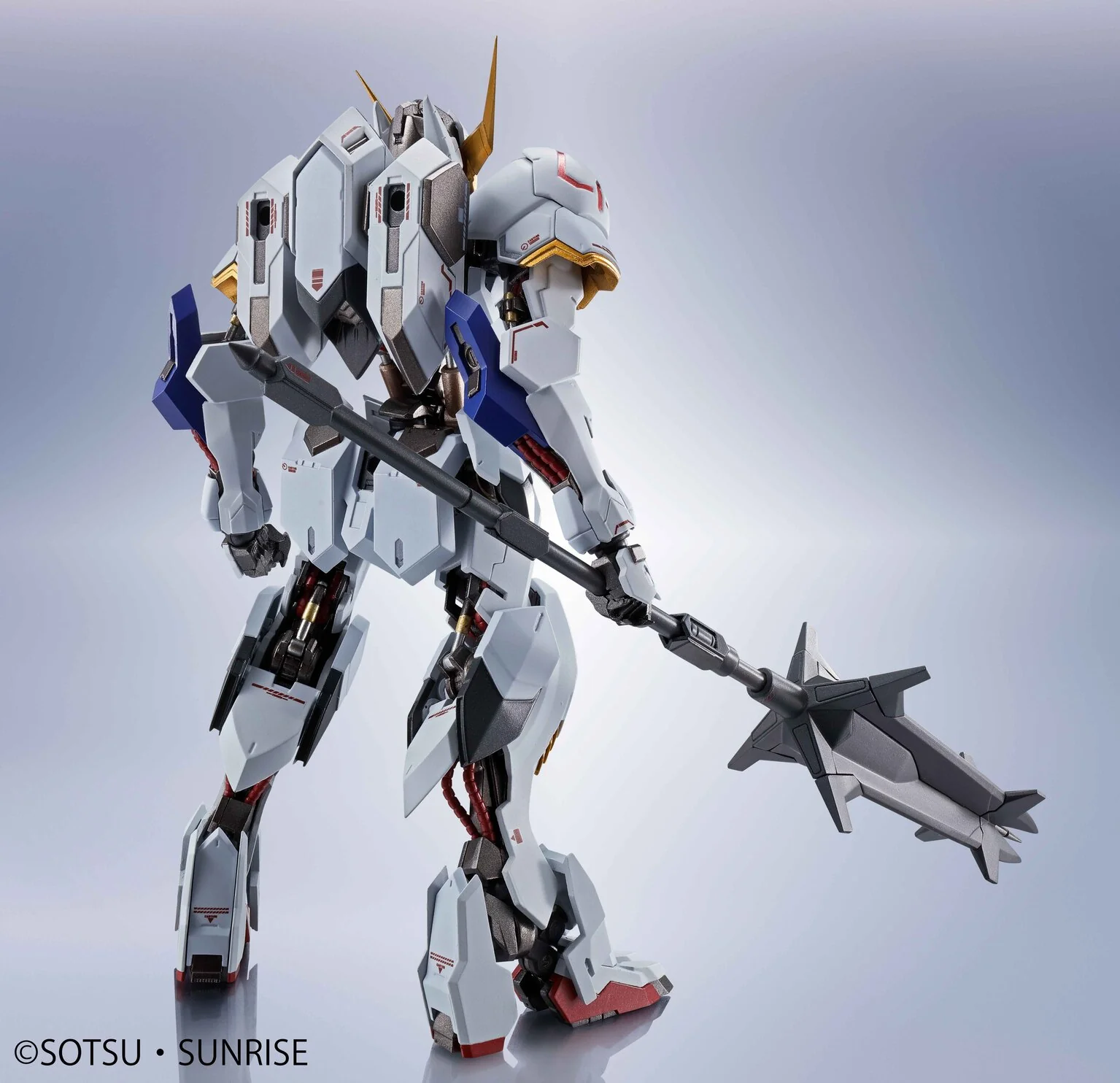 Bandai Tamashii Nations Metal Robot Spirits  <Side Ms> Gundam Barbatos (1st～4th Form) Action Figure - Image 7