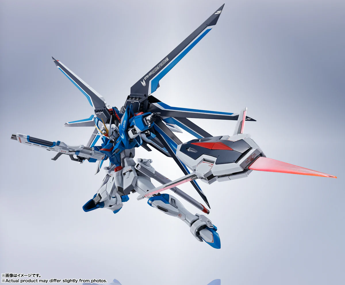 Bandai Tamashii Nations Metal Robot Spirits <SIDE MS> Rising Freedom Gundam Action Figure - Image 6