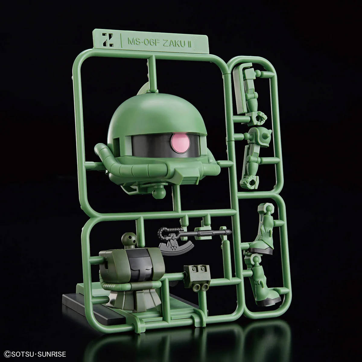 Bandai Zakupla-Kun DX Set (With Runner Ver. Recreation Parts) Model Kit - Image 6