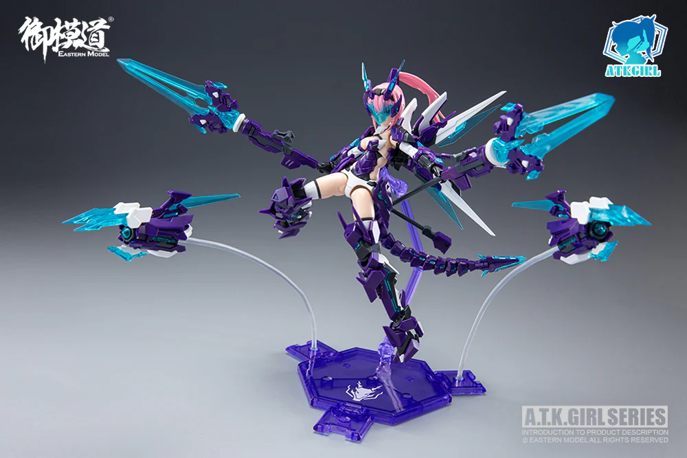 Eastern Model ATK Girl Divine Beast Azure Dragon (Qinglong) Model Kit - Image 11