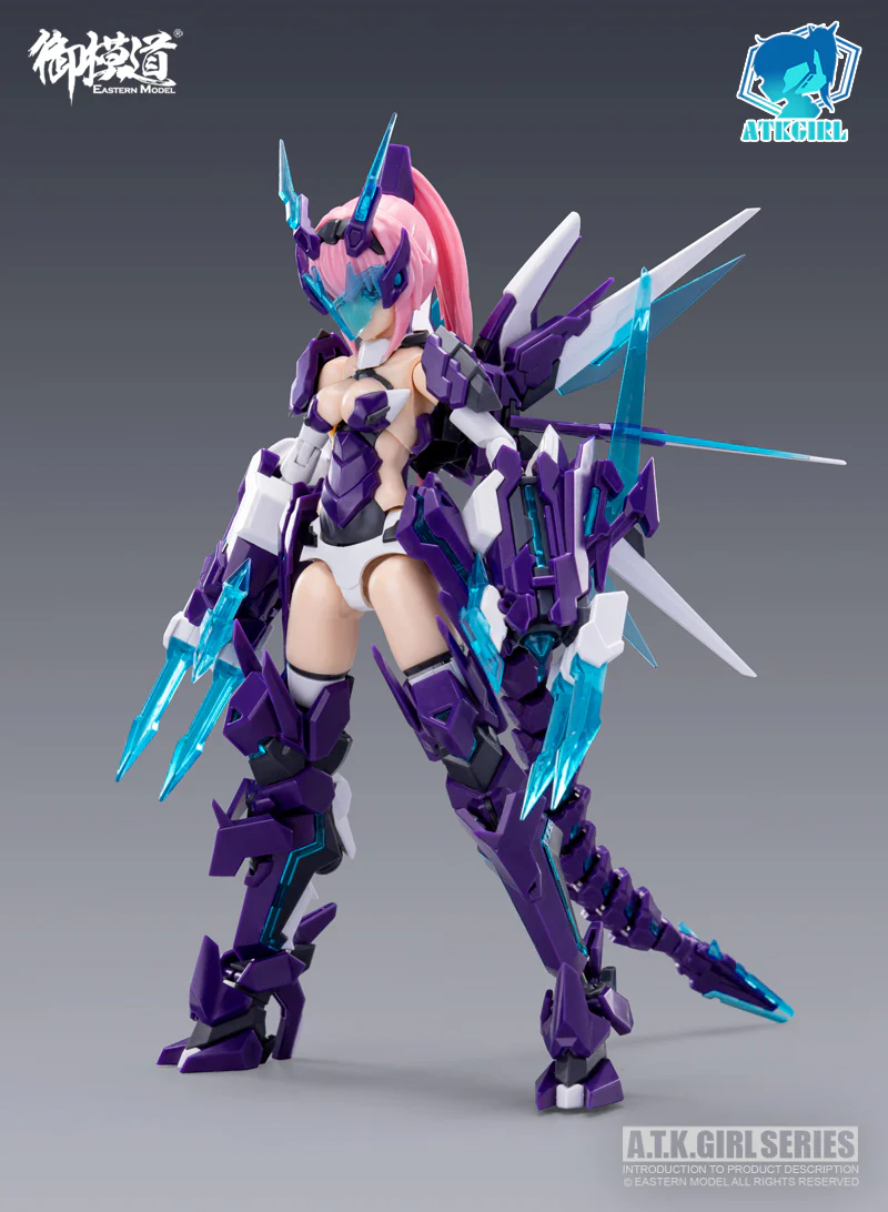 Eastern Model ATK Girl Divine Beast Azure Dragon (Qinglong) Model Kit - Image 3