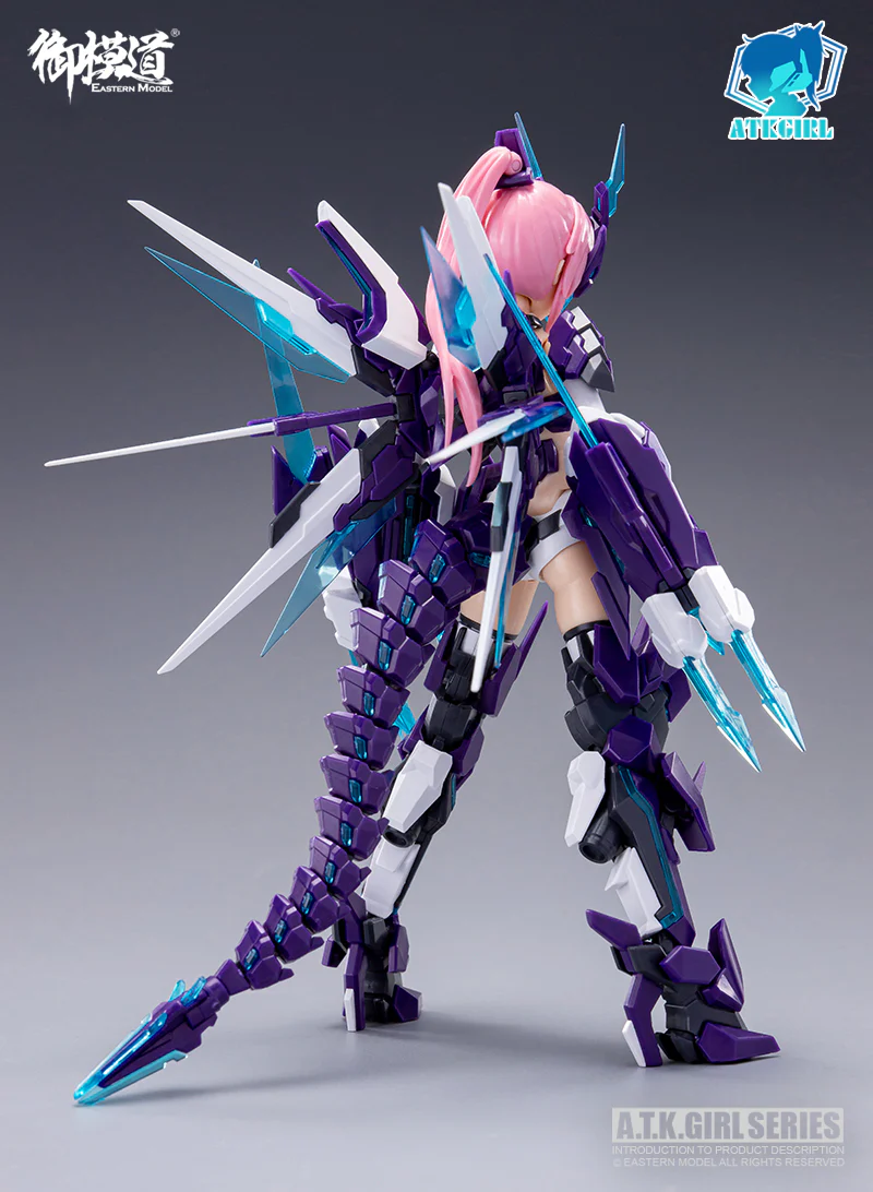 Eastern Model ATK Girl Divine Beast Azure Dragon (Qinglong) Model Kit - Image 4