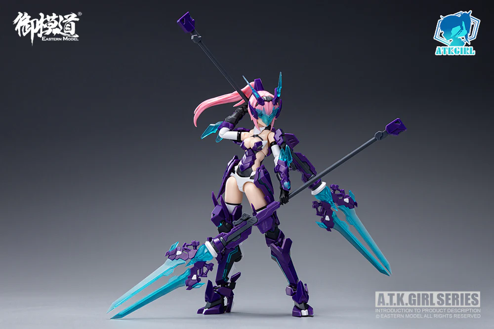 Eastern Model ATK Girl Divine Beast Azure Dragon (Qinglong) Model Kit - Image 7