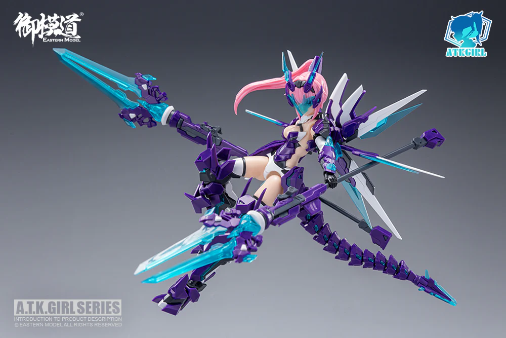 Eastern Model ATK Girl Divine Beast Azure Dragon (Qinglong) Model Kit - Image 9