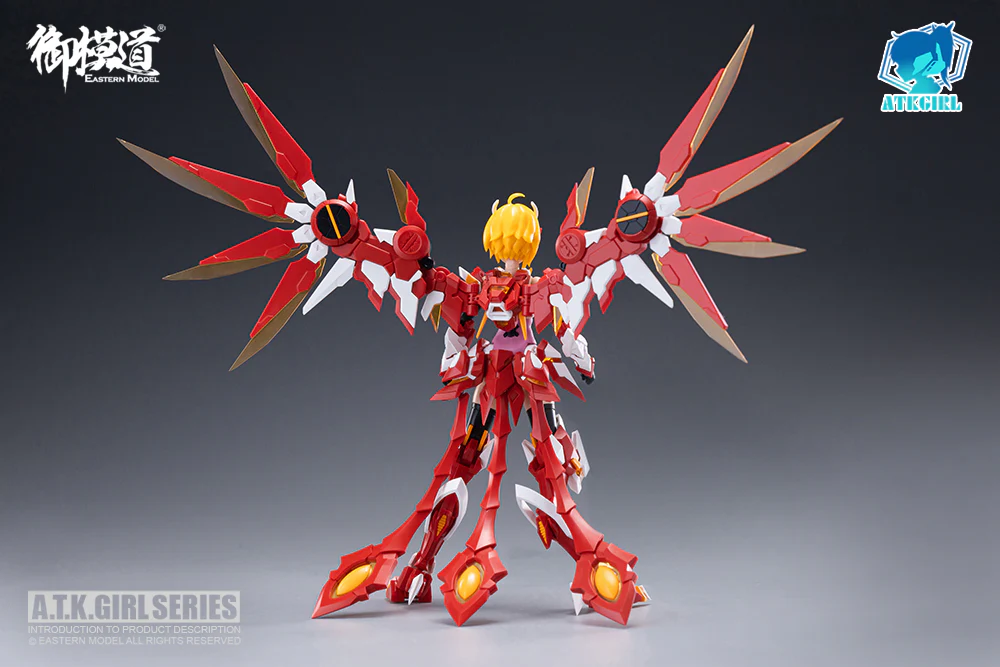 Eastern Model ATK Girl Divine Beast Vermilion Bird (Zhuque) Model Kit - Image 3