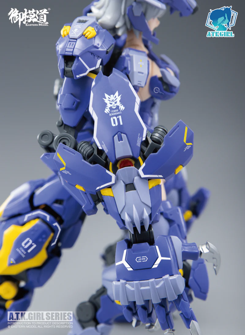 Eastern Model ATK Girl Endless Night Fenrir Model Kit - Image 10