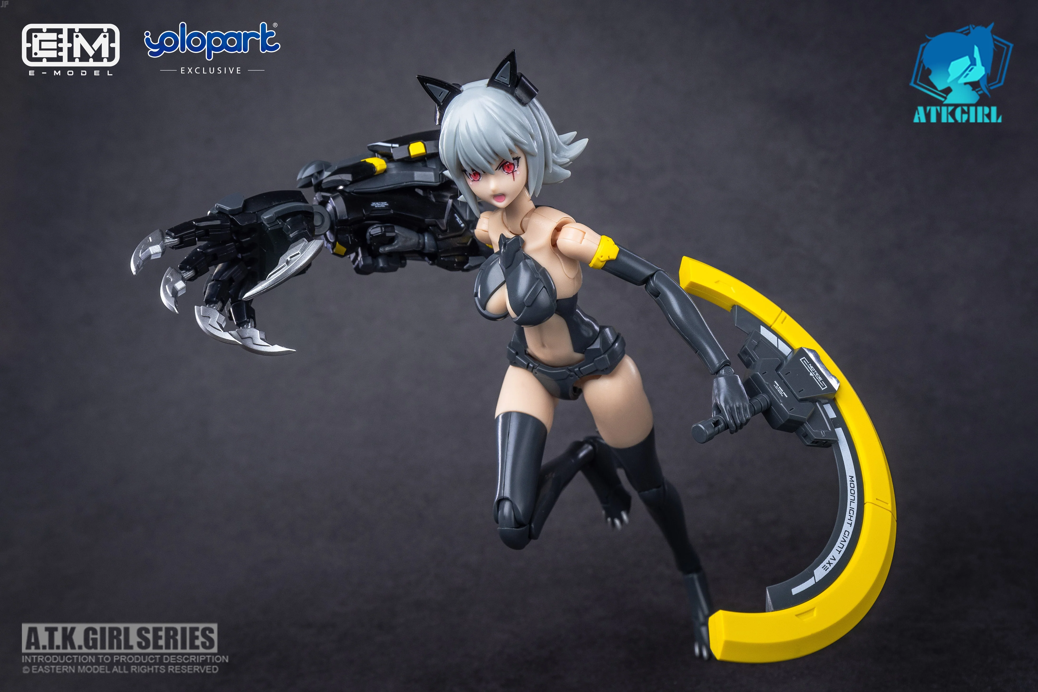 Eastern Model ATK Girl Endless Night Fenrir Stealth Ver. Model Kit - Image 35