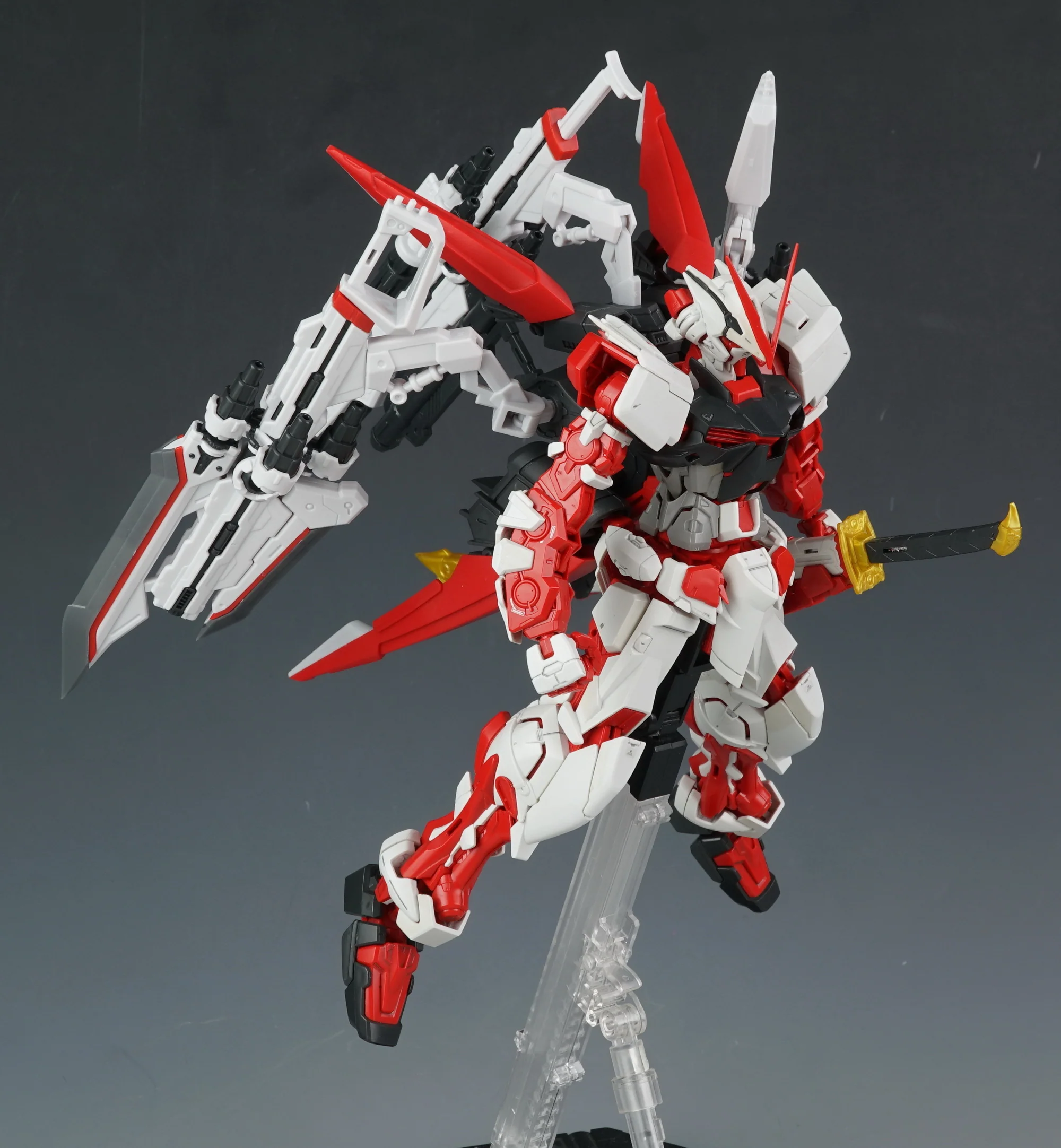 Effect Wing MG 1/100 Gundam Astray Red Frame/Blue Frame Flight Unit - Image 5