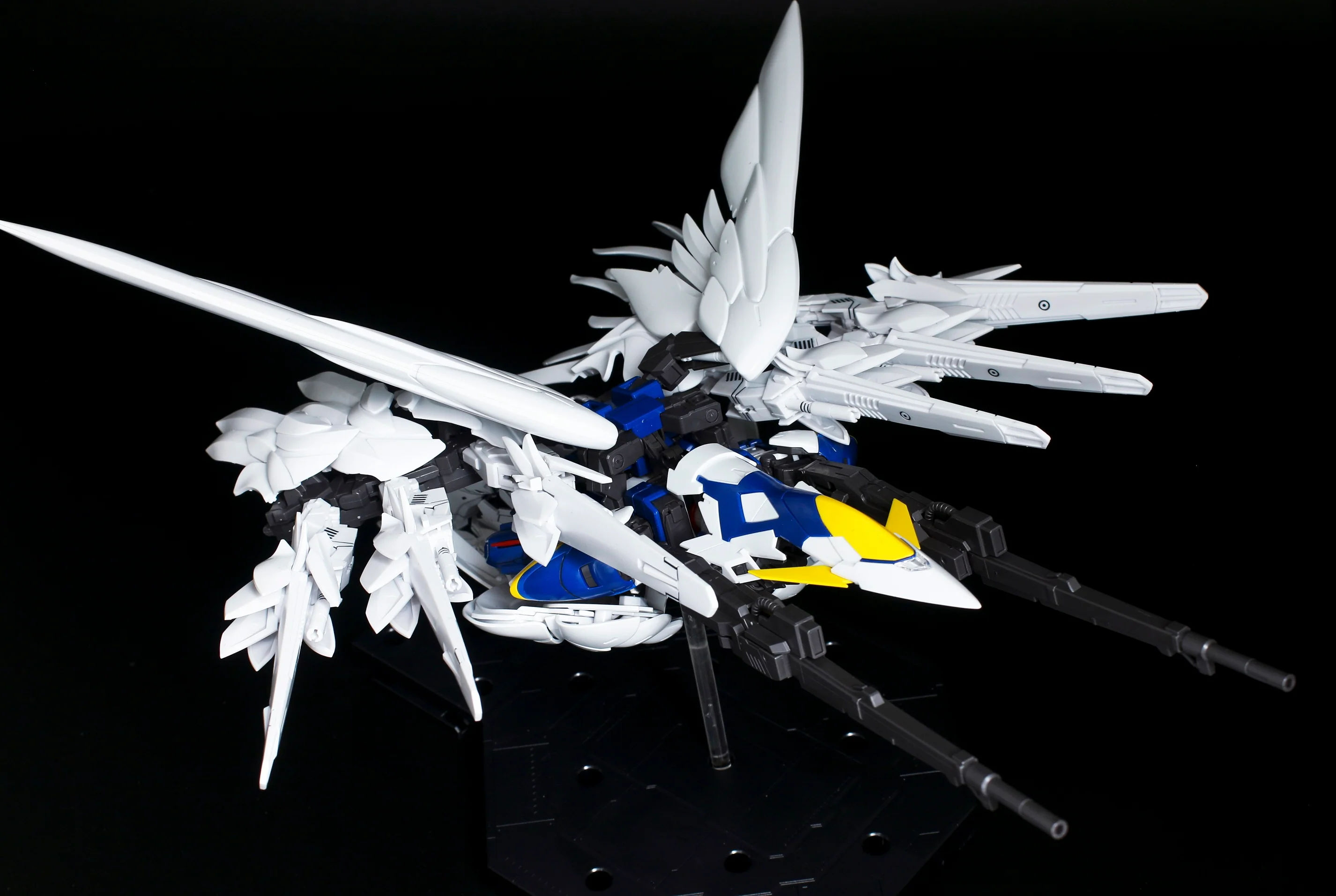 Effect Wing MG 1/100 Gundam Wing Zero Custom Snow White Prelude Add On - Image 11