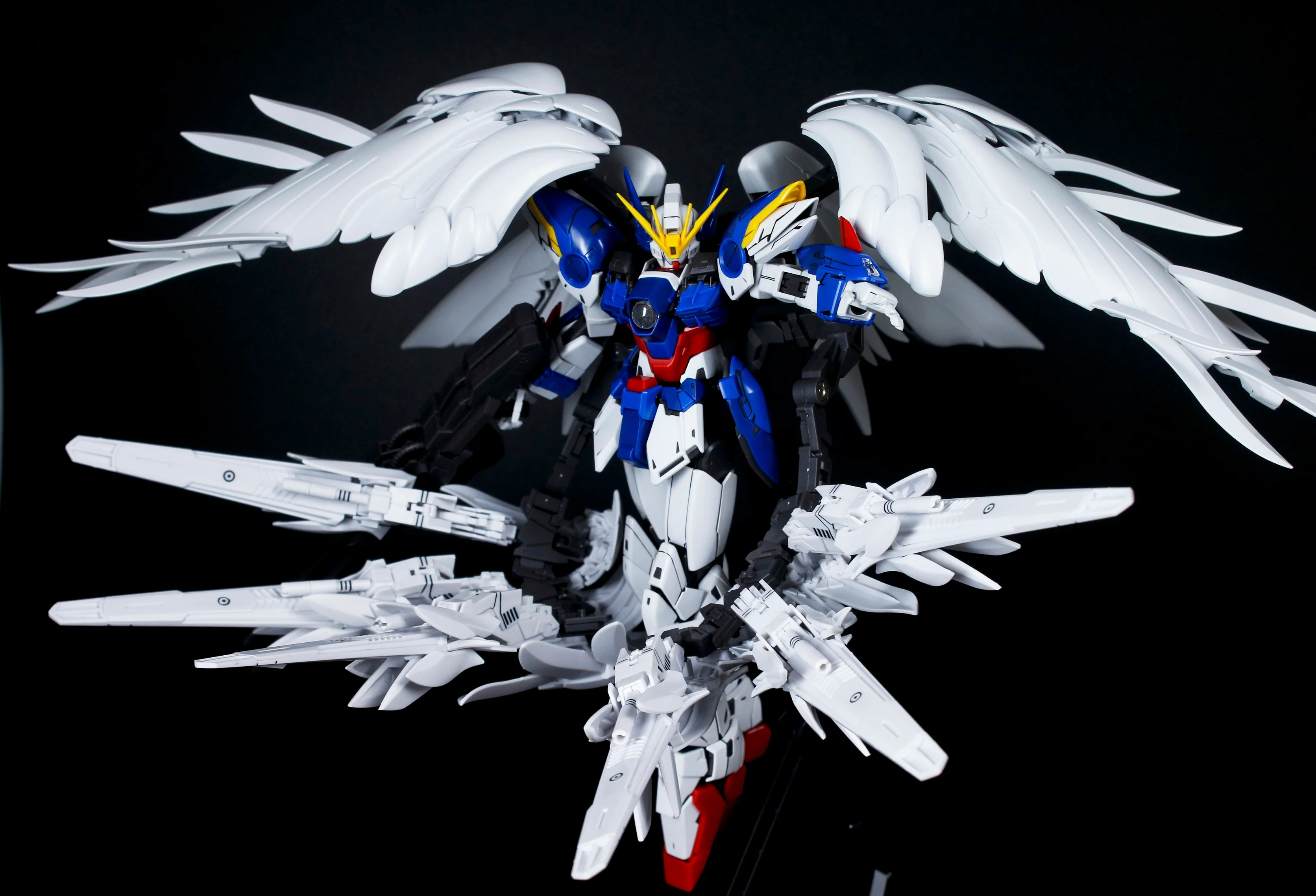 Effect Wing MG 1/100 Gundam Wing Zero Custom Snow White Prelude Add On - Image 12