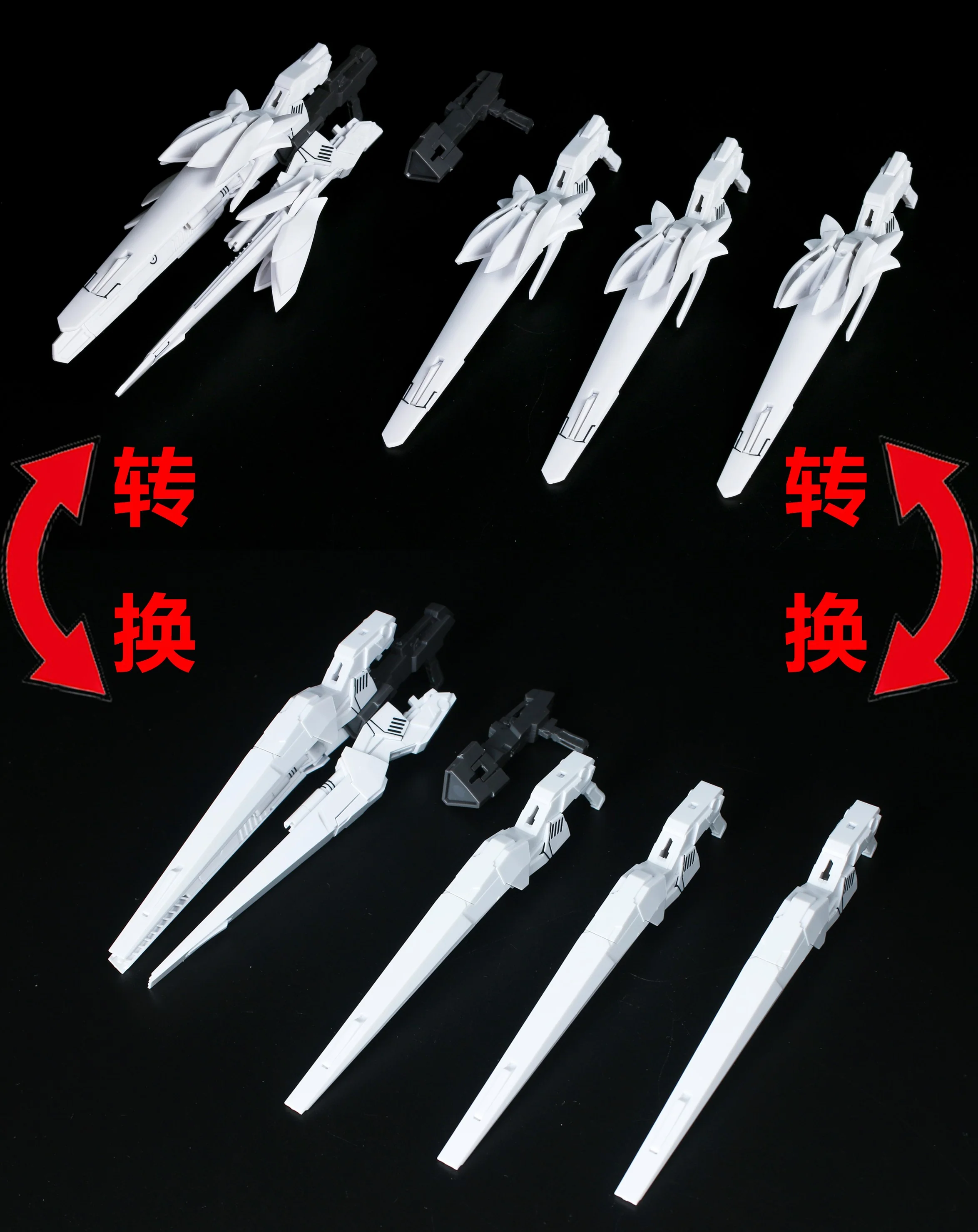 Effect Wing MG 1/100 Gundam Wing Zero Custom Snow White Prelude Add On - Image 4