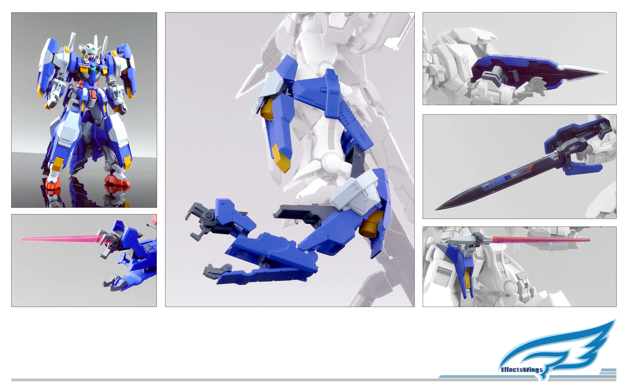 Effect Wing RG 1/144 Gundam Exia/Astraea Type F Avalanche Expansion Unit - Image 3