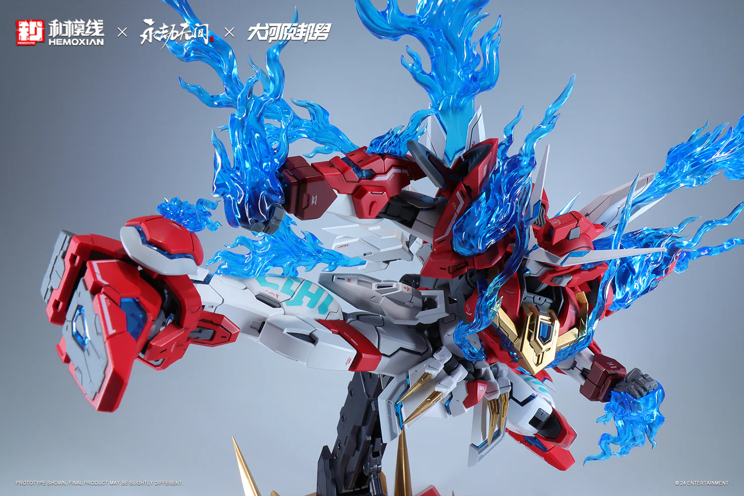Hemoxian x NARAKA: BLADEPOINT x Kunio Okawara 1/15 Dragon Call (Regular Version) Model Kit - Image 11