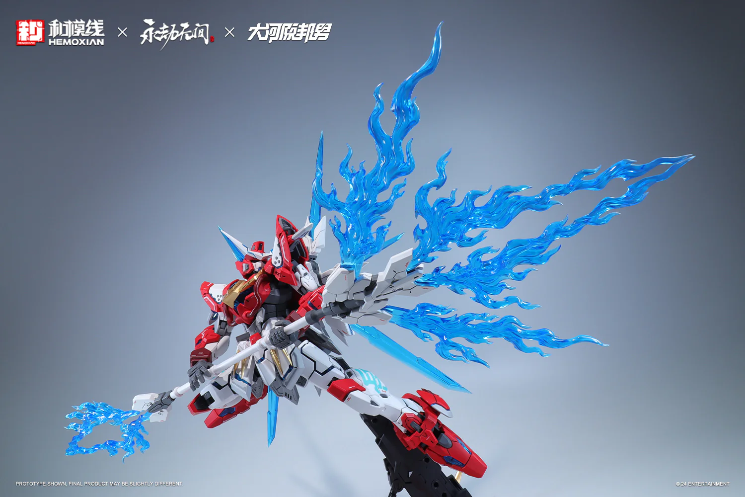 Hemoxian x NARAKA: BLADEPOINT x Kunio Okawara 1/15 Dragon Call (Regular Version) Model Kit - Image 15