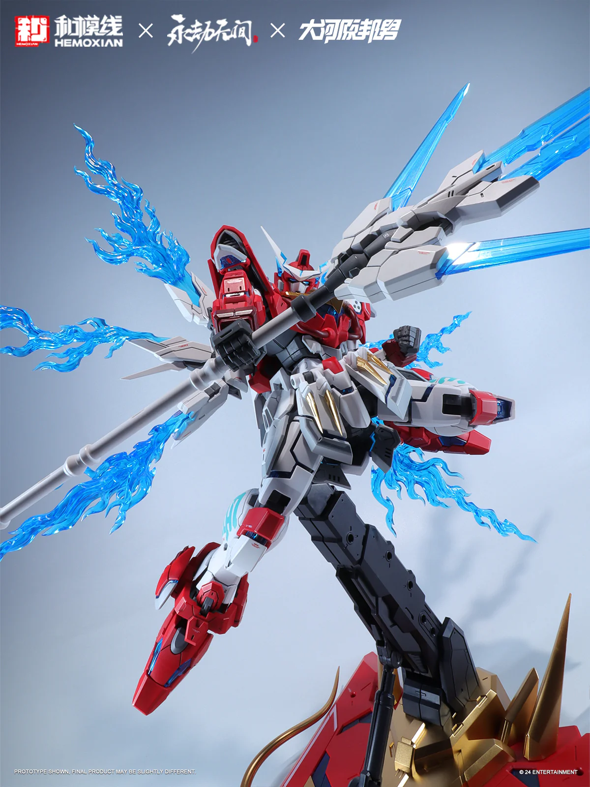 Hemoxian x NARAKA: BLADEPOINT x Kunio Okawara 1/15 Dragon Call (Regular Version) Model Kit - Image 17