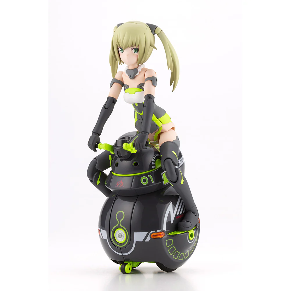 Kotobukiya Frame Arms Girl Innocentia [Racer] & Noseru [Racing Specs Ver.] Model Kit - Image 15