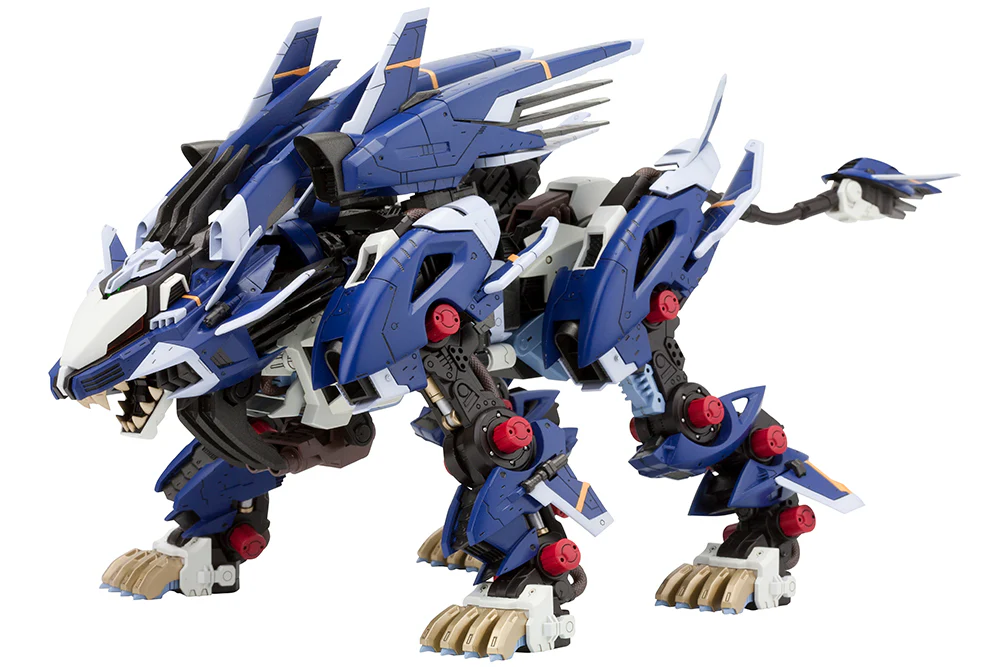 Kotobukiya HMM ZOIDS 1/72 RZ-041 Liger Zero Jager Marking Plus Ver.Model Kit - Image 14