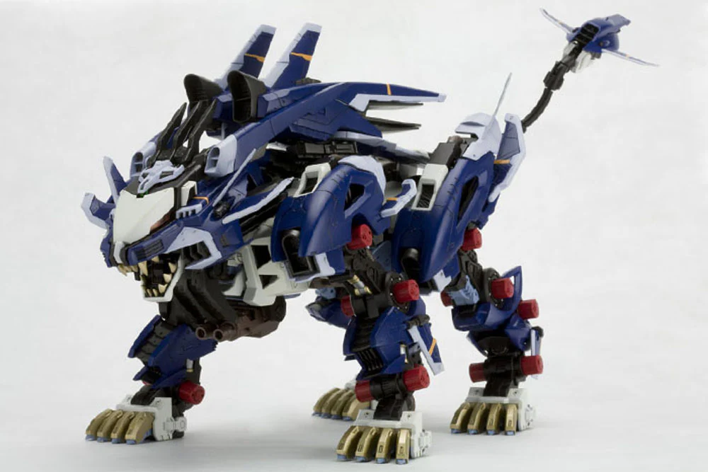 Kotobukiya HMM ZOIDS 1/72 RZ-041 Liger Zero Jager Marking Plus Ver.Model Kit - Image 16