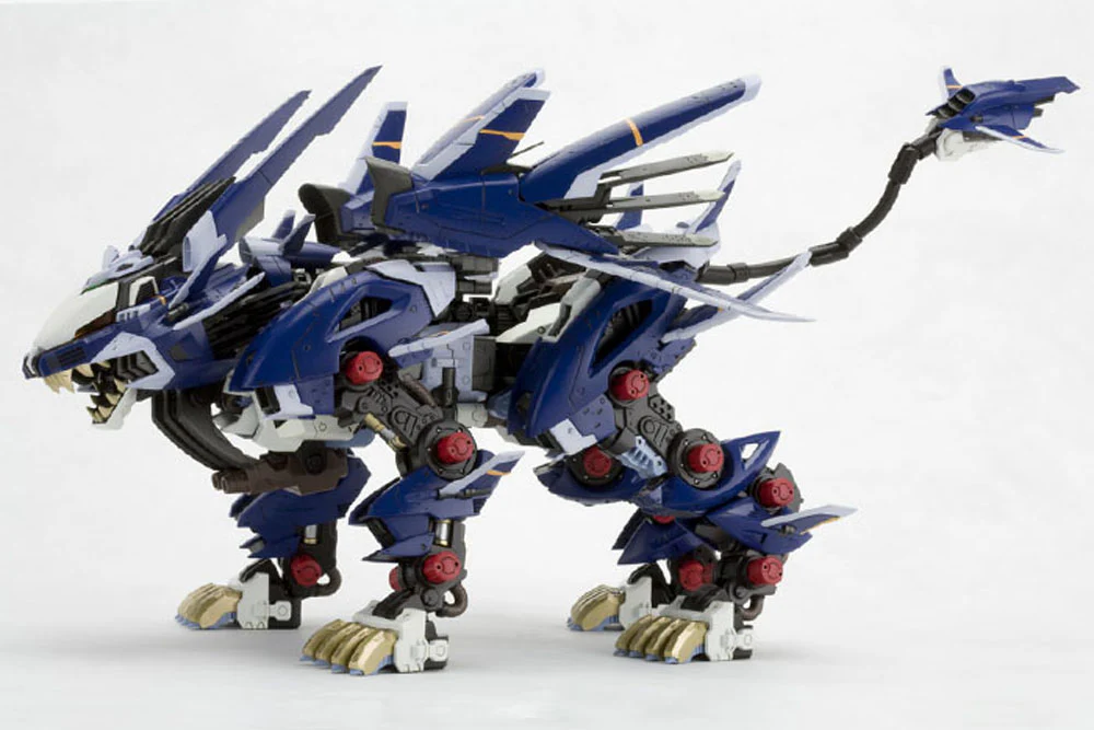 Kotobukiya HMM ZOIDS 1/72 RZ-041 Liger Zero Jager Marking Plus Ver.Model Kit - Image 17