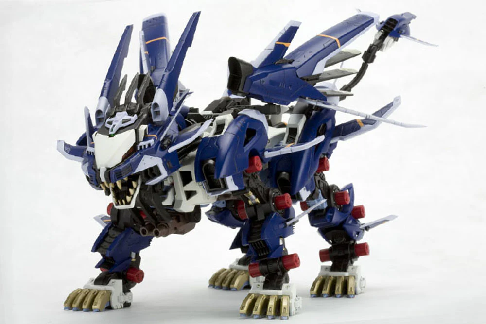 Kotobukiya HMM ZOIDS 1/72 RZ-041 Liger Zero Jager Marking Plus Ver.Model Kit - Image 18