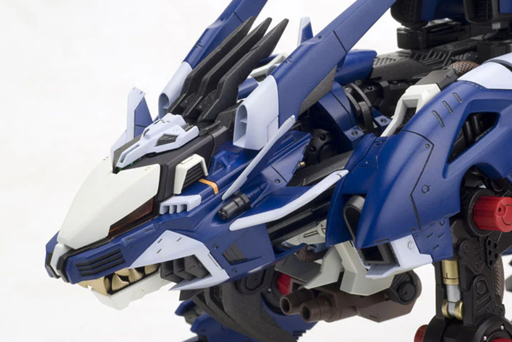 Kotobukiya HMM ZOIDS 1/72 RZ-041 Liger Zero Jager Marking Plus Ver.Model Kit - Image 7